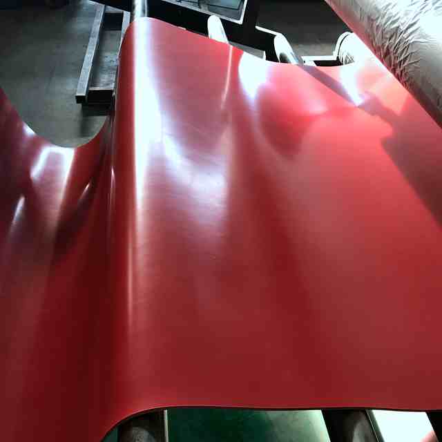Red Rubber Gasket Sheet SBR Material