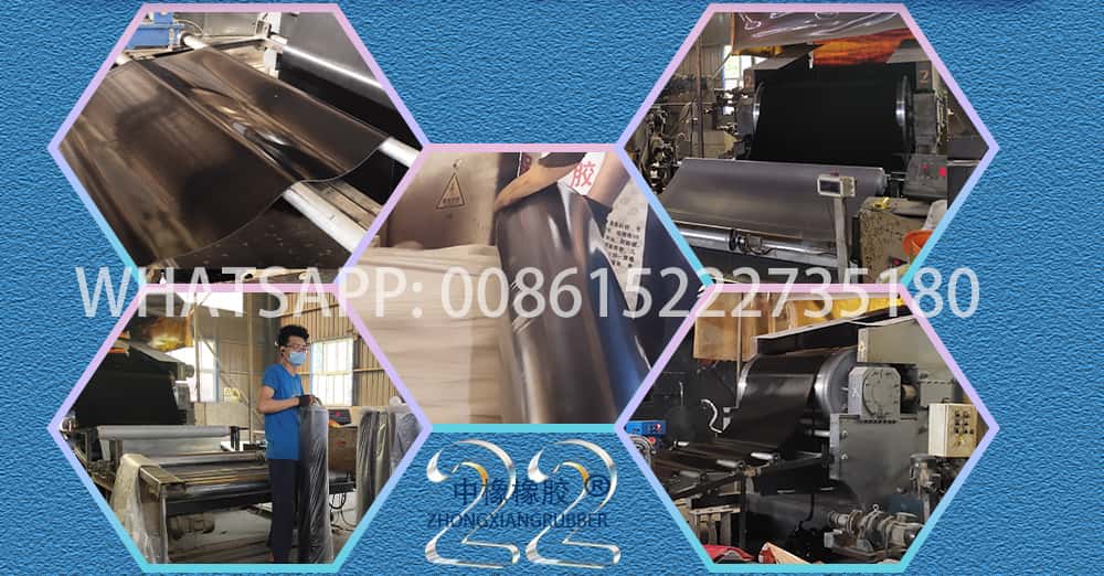 China viton rubber sheet