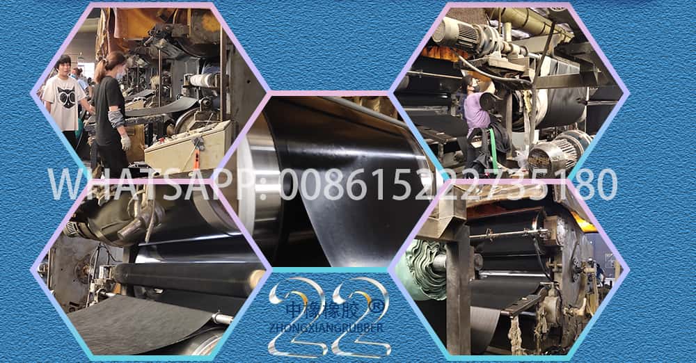 reinforced neoprene rubber sheet
