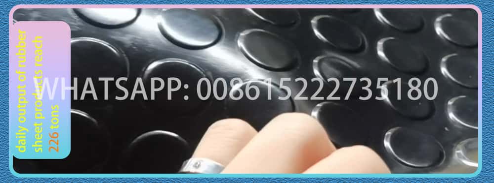 studded rubber flooring