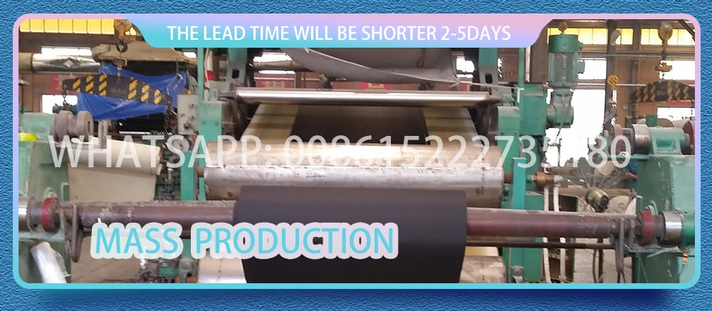 corrugated rubber matting for electricity