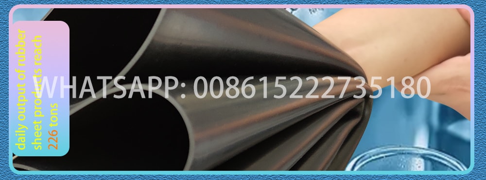 chemical resistant rubber sheet