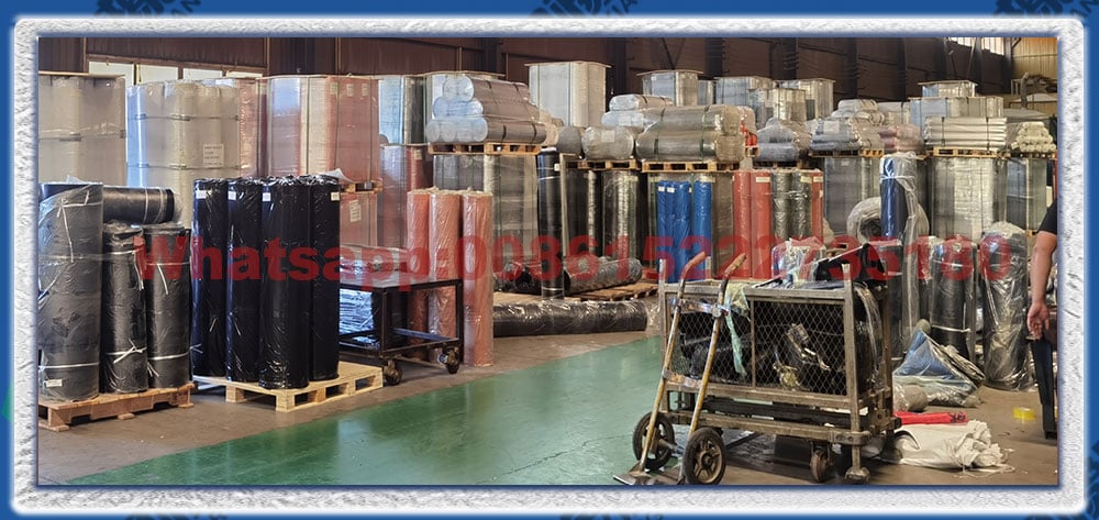 Chemical resistant rubber sheet