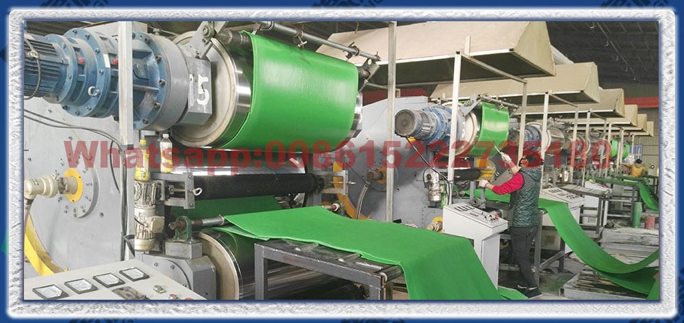 green rubber sheet
