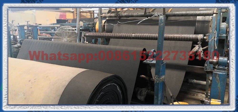 Viton rubber roll