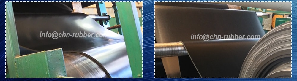 Fuel resistant rubber sheet