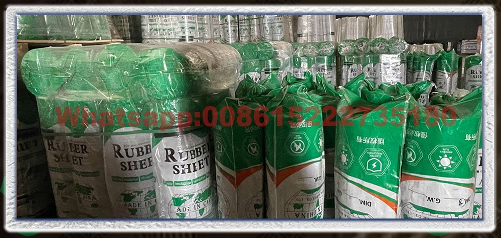 High elastic rubber sheet 