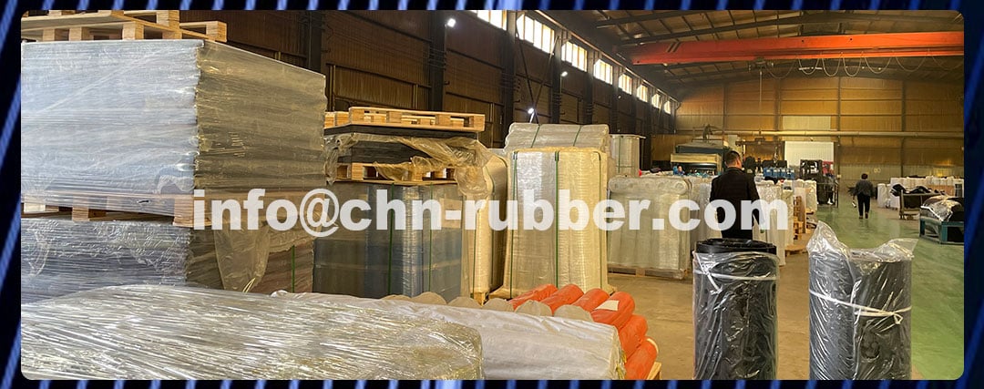 SBR insertion rubber sheet