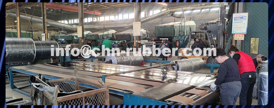 Reinforced neoprene rubber sheet
