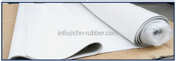 white neoprene sheet