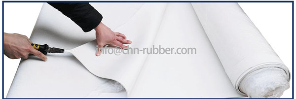 white neoprene sheet