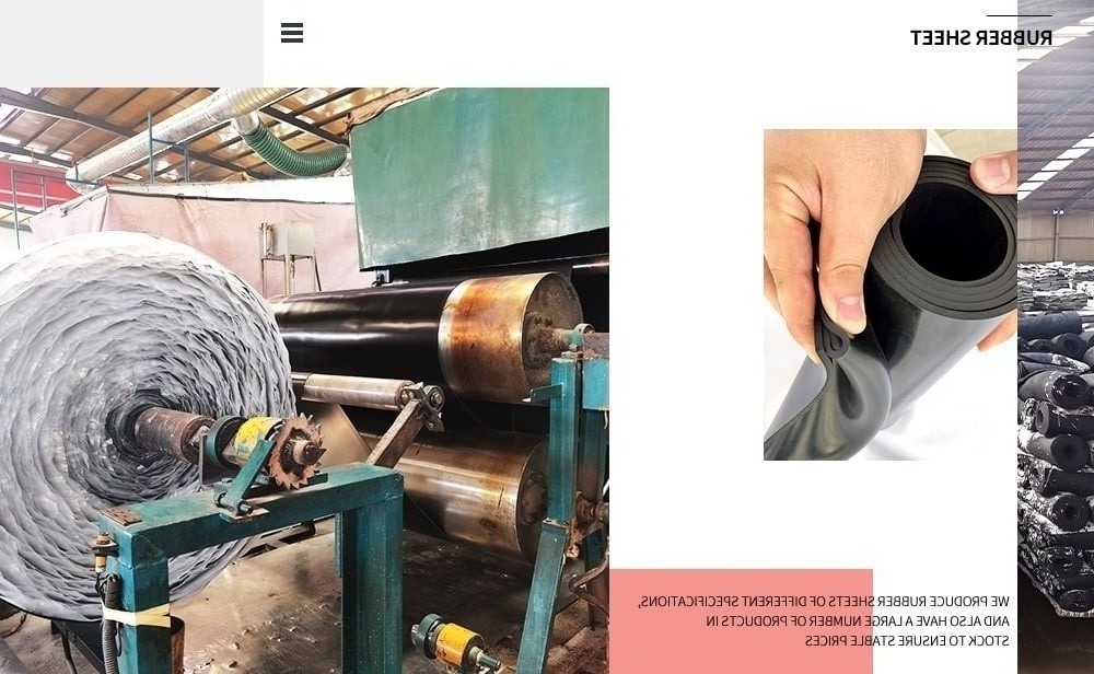 rubber sheet material,