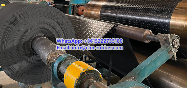 china diamond rubber mat