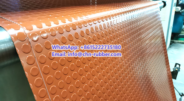 china diamond rubber mat