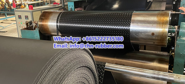 china diamond rubber mat