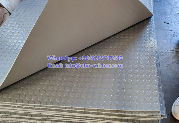coin pattern rubber flooring