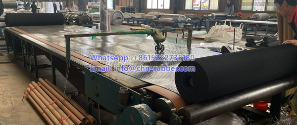 coin grip rubber flooring rolls