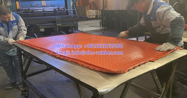 round dots rubber sheet