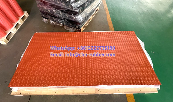 round dots rubber sheet