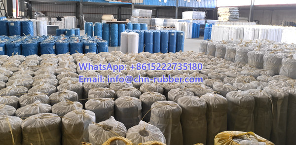 Flame retardant rubber sheet