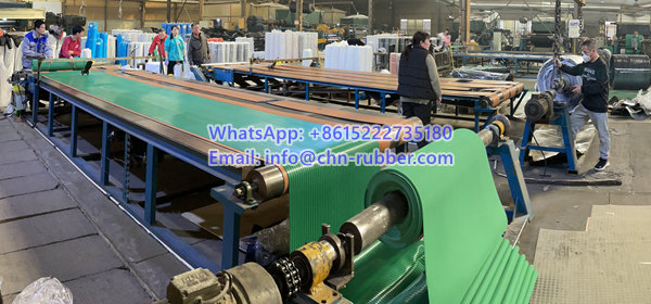 corrugated rubber flooring