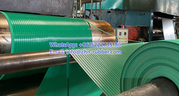 corrugated rubber flooring