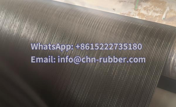 Premium electrical safety matting undergoing batch dielectric testing at our factory