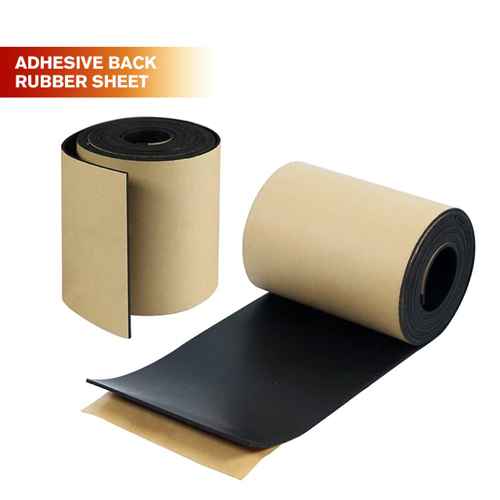 Adhesive back rubber sheet adhesive backed neoprene gasket sheet