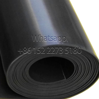 Fluoroelastomer Rubber Sheet 2.1g/Cm³ Black - High Quality Viton Rubber  Sheet