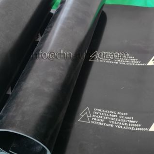 High voltage insulation electrical safety mat IEC 61111-2009