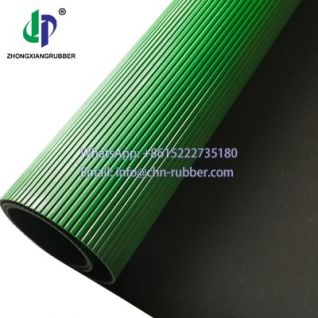 corrugated rubber sheet